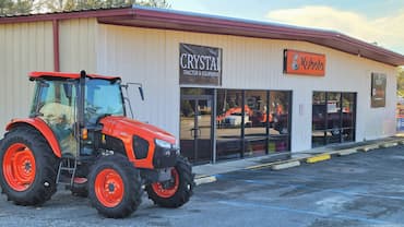 Streetview photograph of the Crystal Tractor & Equipment dealership in Cairo