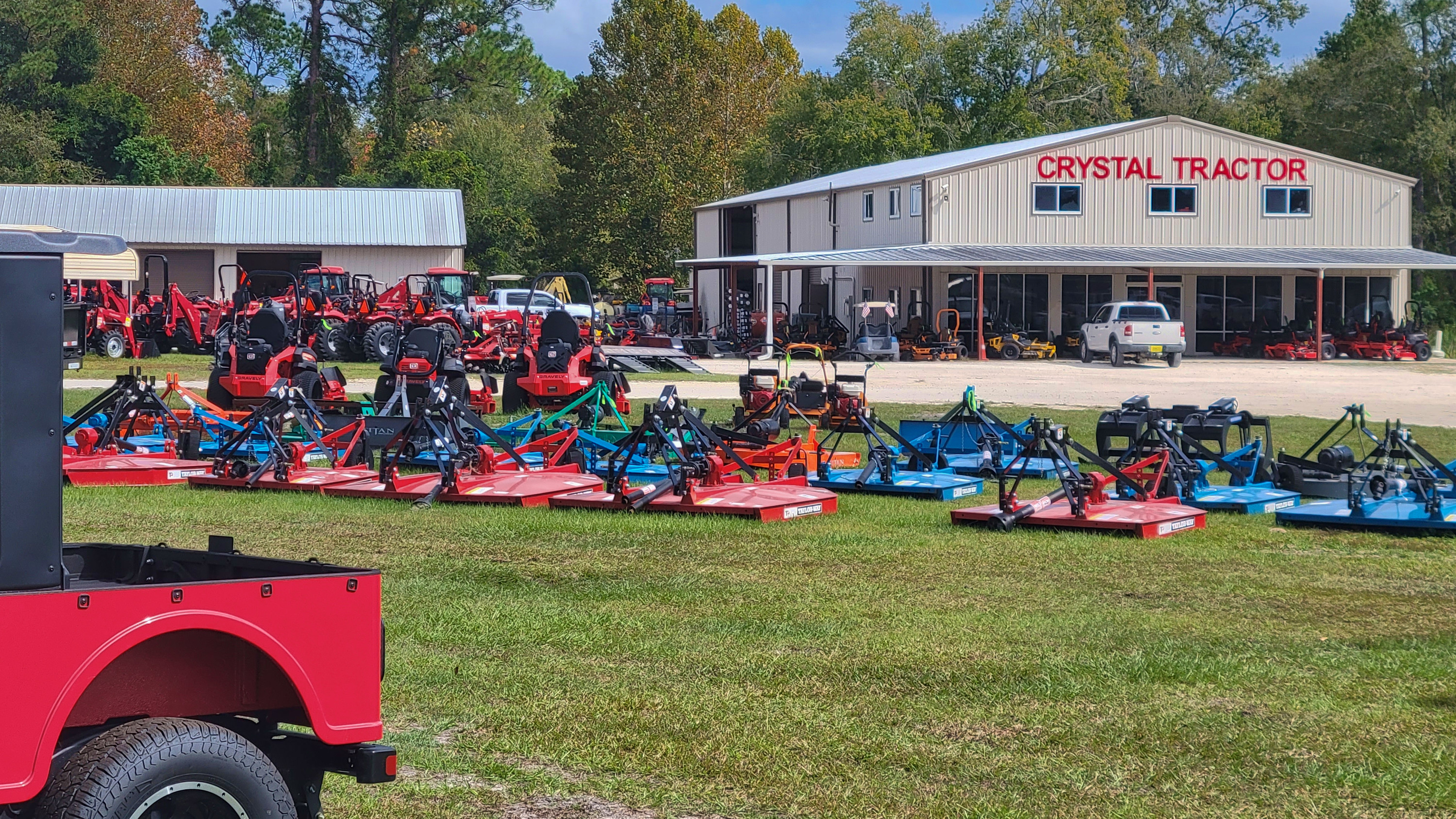 Streetview photograph of the Crystal Tractor & Equipment dealership in Starke, FL