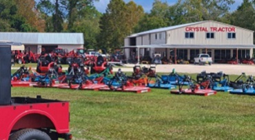 Streetview photograph of the Crystal Tractor & Equipment dealership in Starke, FL